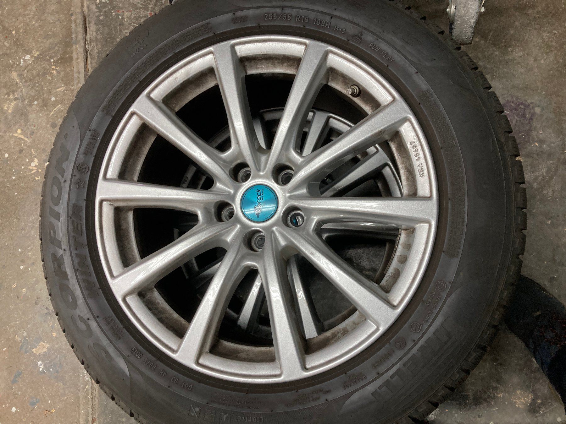 BMW Pneumatici & Ruote complete: BMW X5 Winterräder 255/55R18 – Usato da Cham venduto da WB2223 4