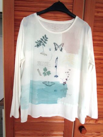 Sommerlich-elegantes Blusen-Shirt Tom Tailor Gr. XXL