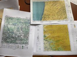 Cartes état major Sahara, Mali, Mauritanie, etc.