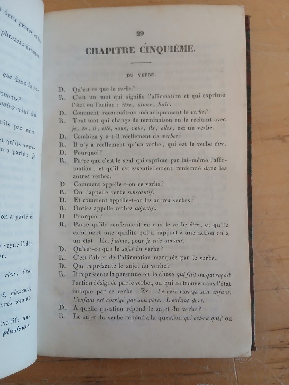 Libri: Grammaire Élémentaire 1857 - Fribourg  – Usato da Belfaux venduto da frifri500 2