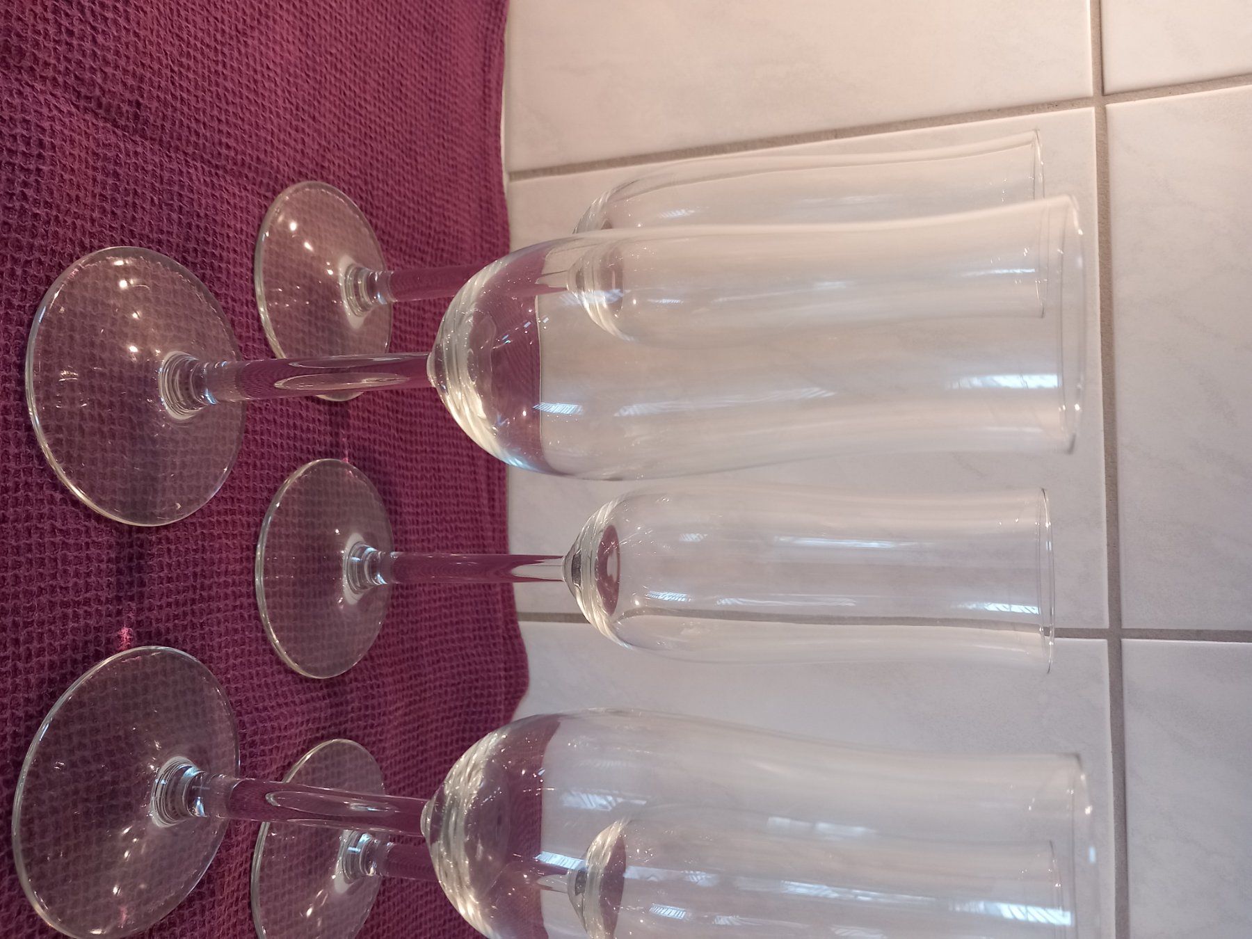 Ikea Bicchieri: Prosecco Gläser 6 Sück – Usato da Dietwil venduto da talulla 1