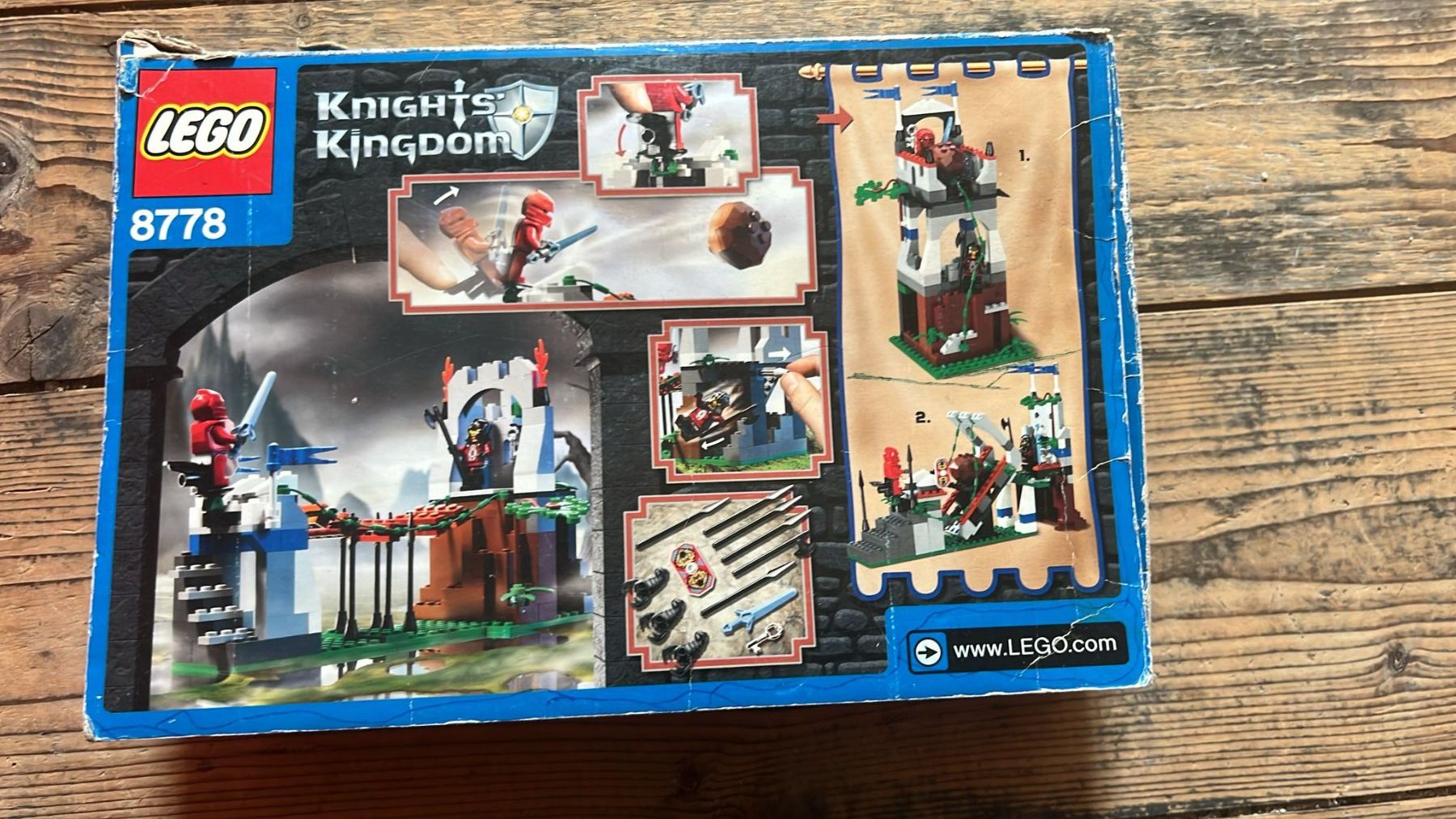 Lego Giocattoli: LEGO Knights' Kingdom Set 8778 – Usato da Wohlen AG venduto da stifno-industries