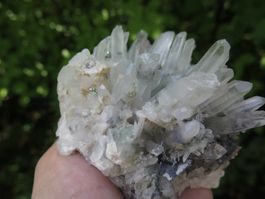 Bergkristall mit Galena ca. 578 gr. von Bulgarien