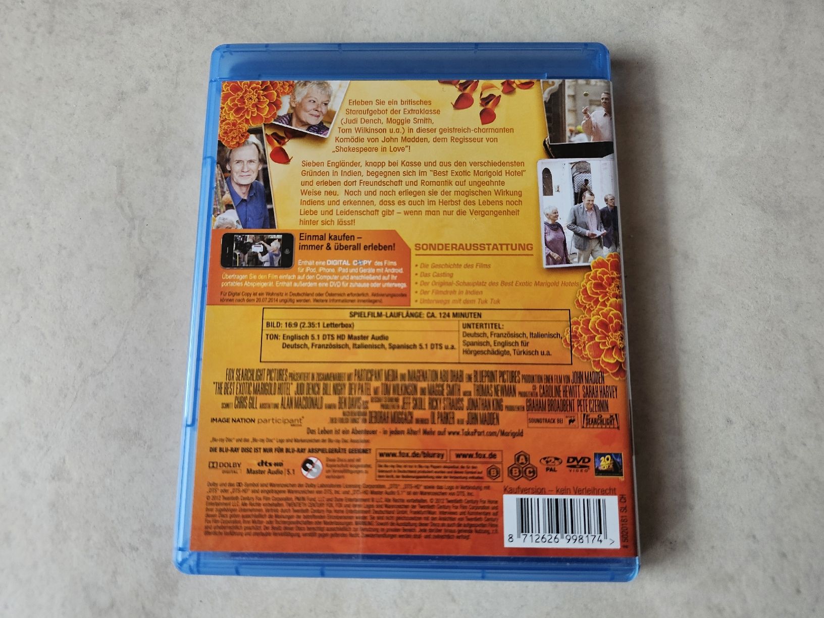 Alle DVDs: Marigold Hotel  /  Bluray – Gebraucht aus Schneisingen von backstore24 1
