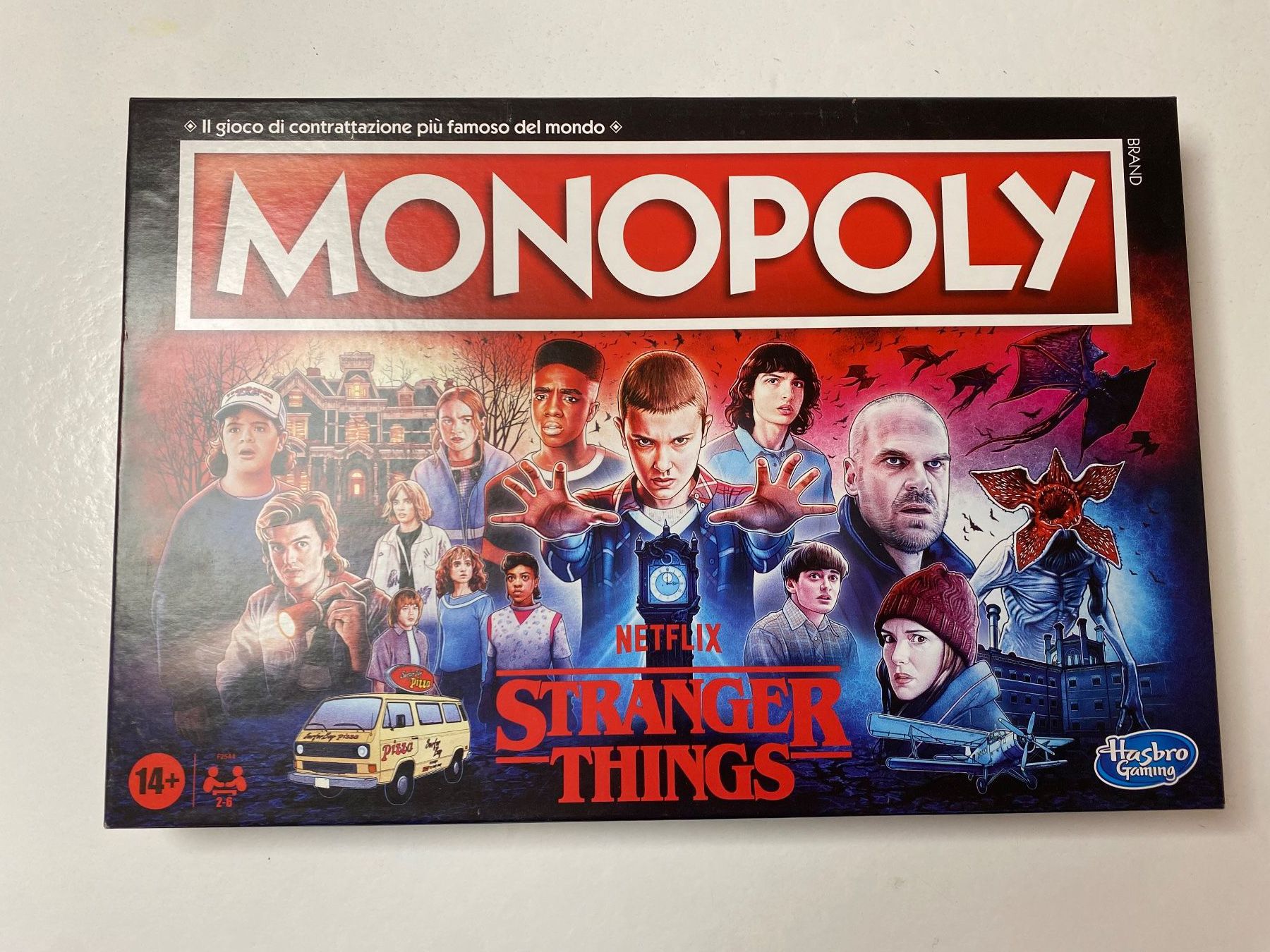 Hasbro Spiele: Stranger Things Monopoly italienische Version – Neu (gemäss Beschreibung) aus Lausen von Diddlshop