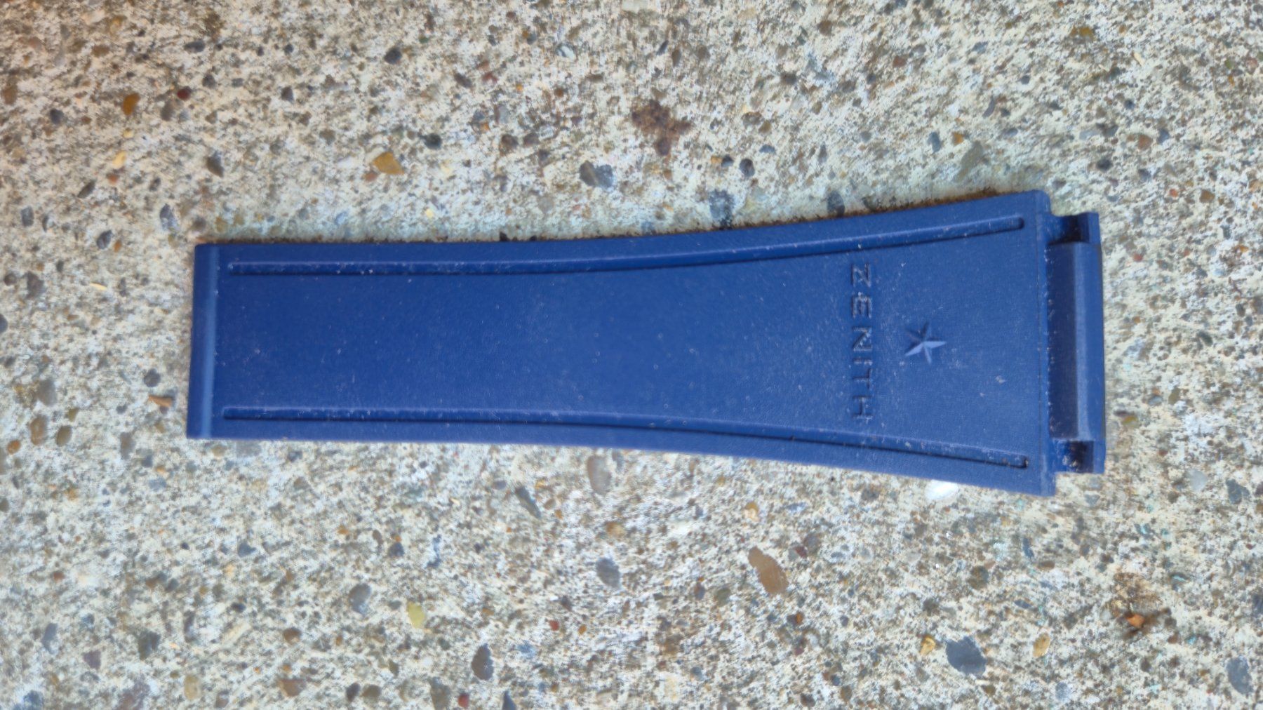Bracciali & Braccialetti: Zenith Uhrenband Kautschuk – Nuovo (secondo la descrizione) da Elsau venduto da Woolie81 2