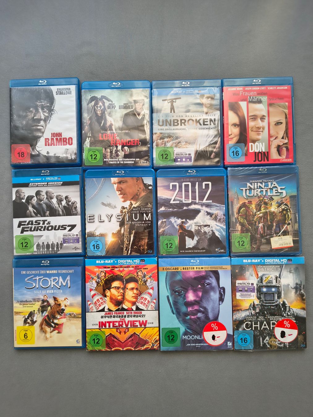 Tutti i DVDs: Diverse Blu-ray Filme – Nuovo (secondo la descrizione) da Thalwil venduto da Kris17