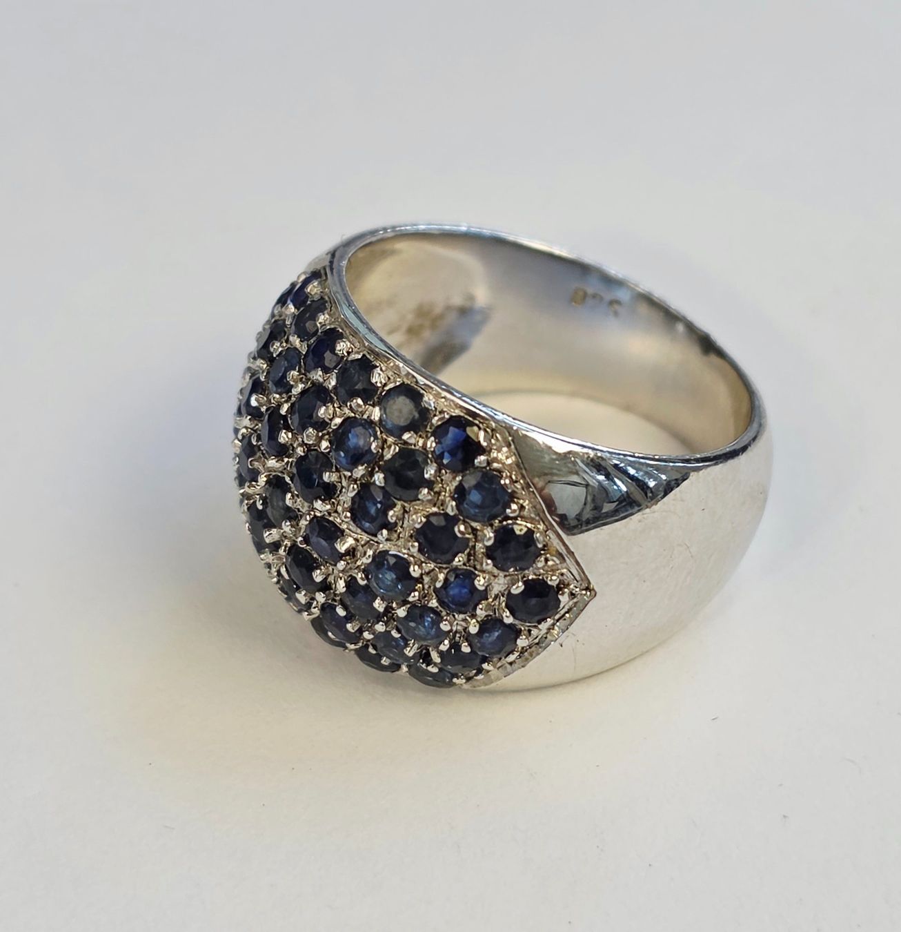 Bagues: Ring Silber mit Saphiren Grösse 56 neu – Neuf (Voir description) à Zürich par benedikt12 5