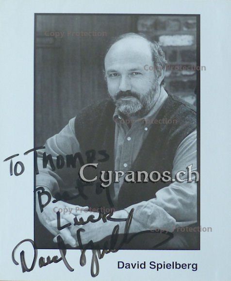 David Spielberg (1939-2016) Schauspieler - sign. Grossfoto (Gebraucht ...