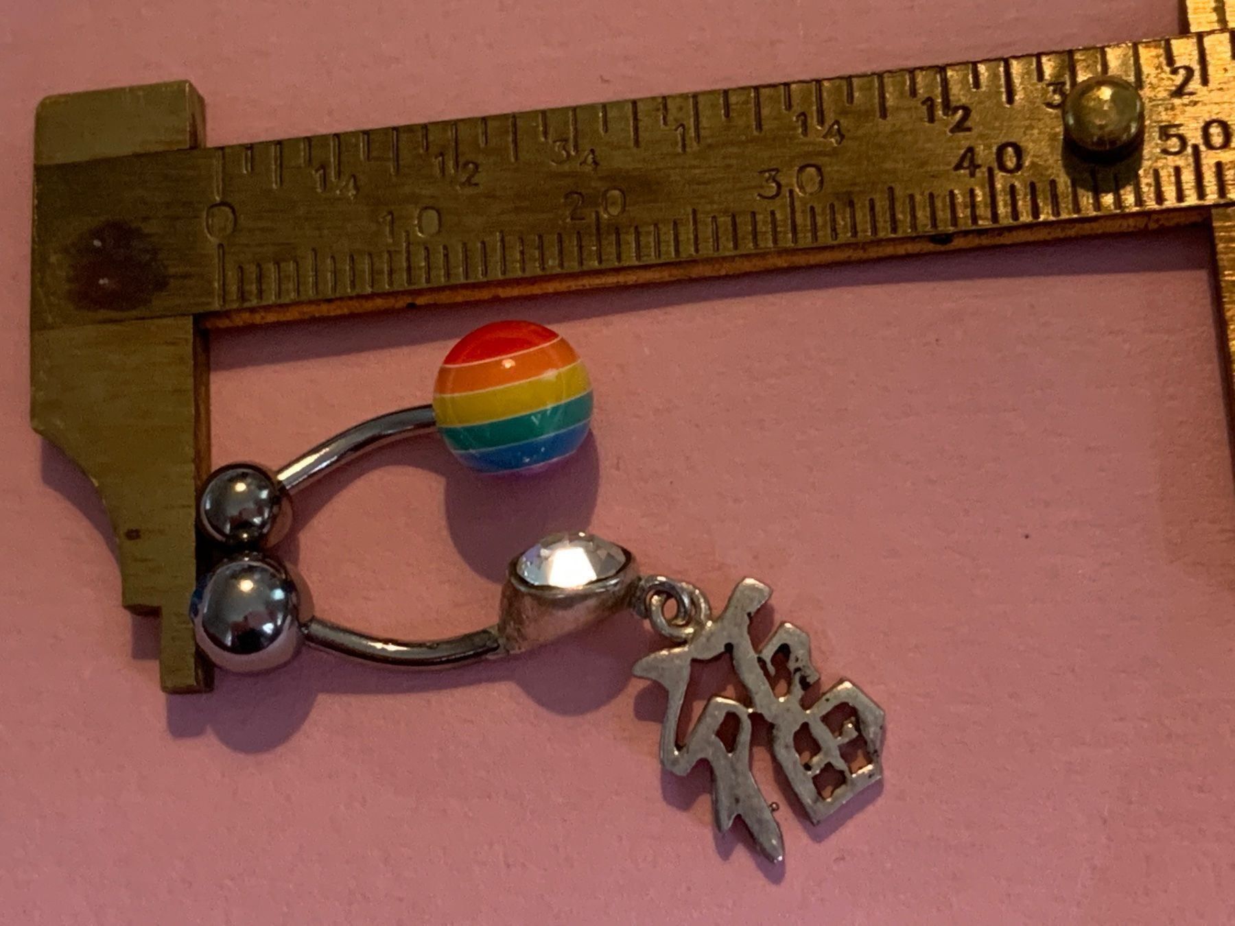 Gioielli per piercing: Bauchnabel piercing REGENBOGEN! – Usato da Dittingen venduto da Bellevista 4