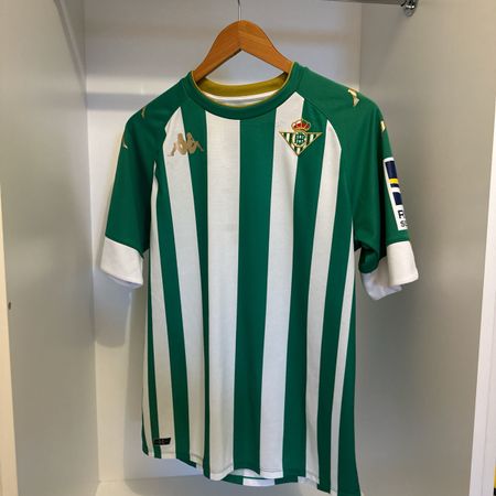 Maillot Real Betis home B.Iglesias #9 Kappa taille M 