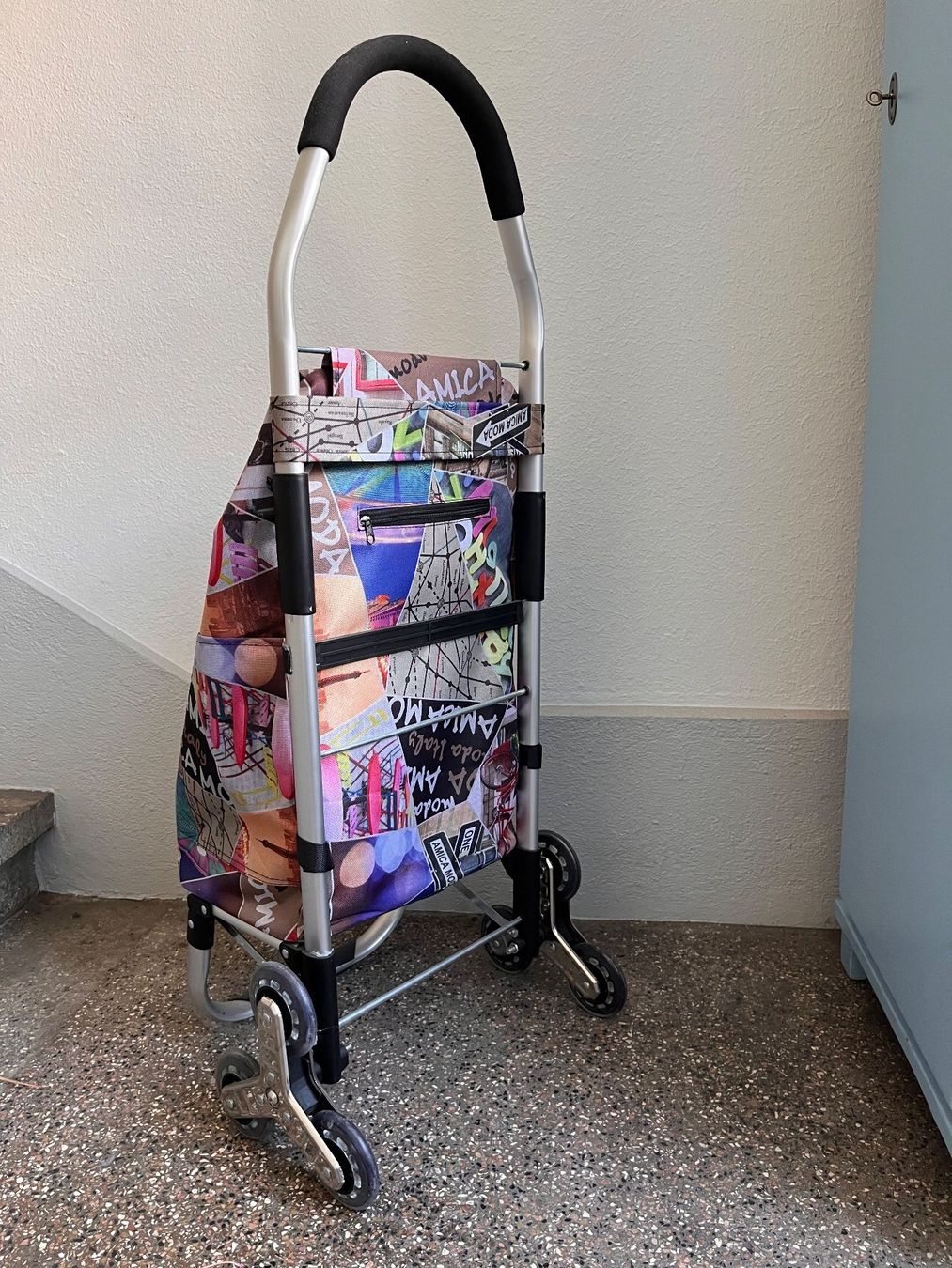 Altro per la casa: bunter Einkaufstrolley ab 1.- – Nuovo (secondo la descrizione) da Biel/Bienne venduto da Tester0 1