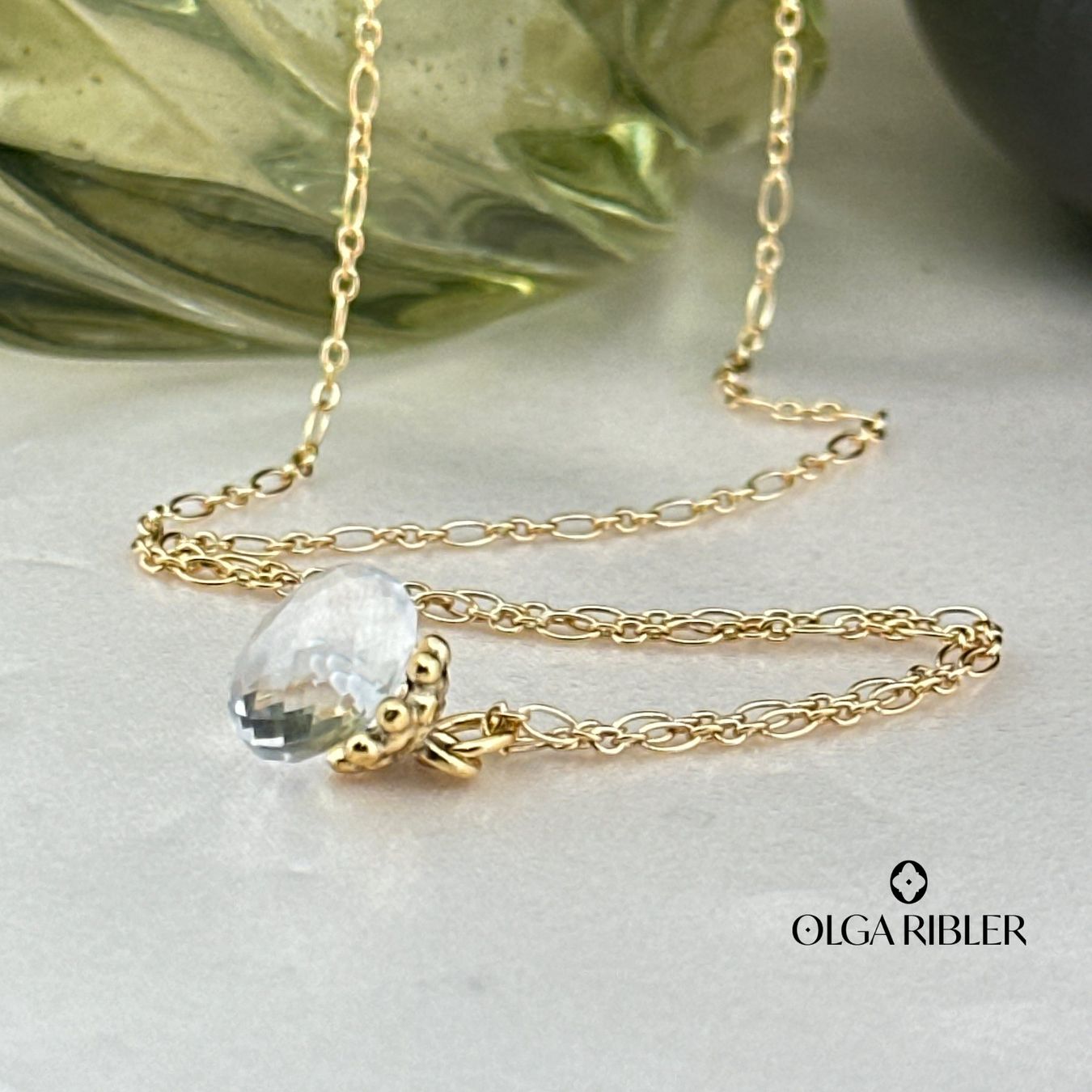 Olga Ribler Catenine: Collier Bergkristall, Silber - 45 cm – Nuovo (secondo la descrizione) da Luzern venduto da byolgaribleroutlet 5