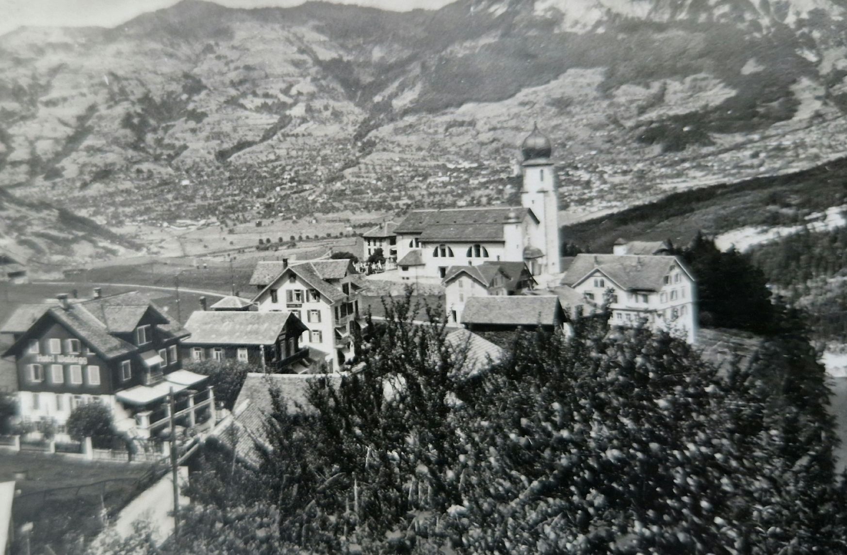 Cartoline postali: Seelisberg mit den Mythen 1937 – Usato da Ebikon venduto da Donar50 1