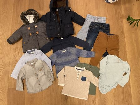 Tolles Winter Kleiderpaket für Jungen, Grösse 74, Top!