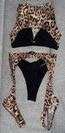 RAD Pole Kleidung Leo Mesh