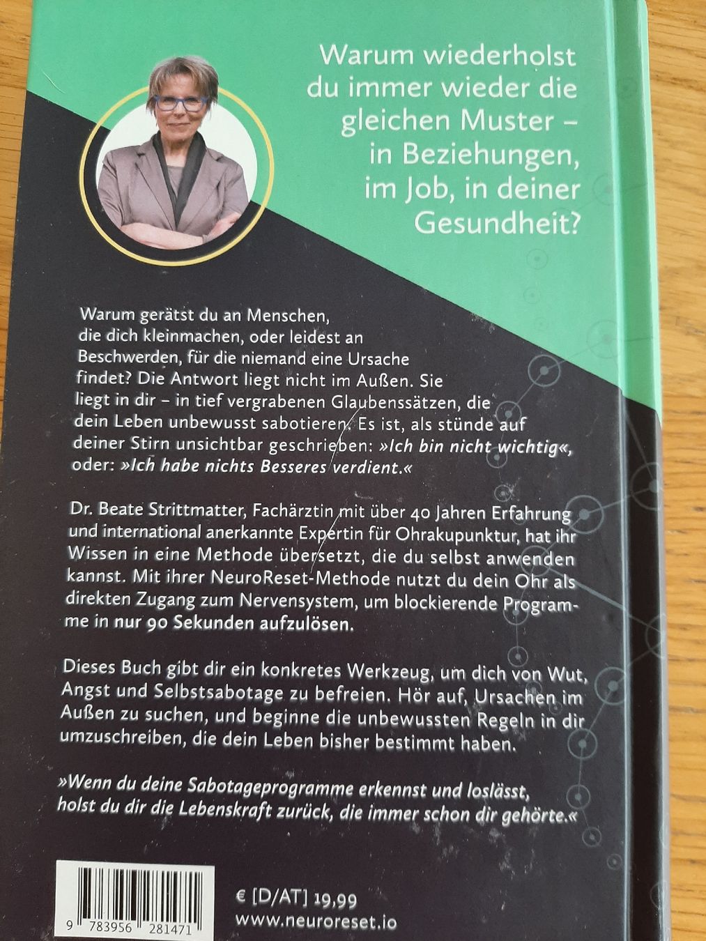 Livres: "Neuroreset" Dr. Beate Strittmatter – D'occasion à Vaduz par Saphira015 1
