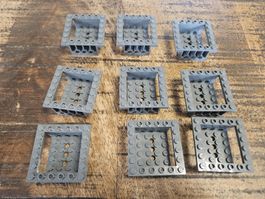 lego 47507 lot de 9 pièces Dark Bluish Gray Cockpit