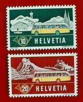 WERBEMARKEN AUTOMOBILPOST SATZ 314 - 315 1953** POSTFRISCH