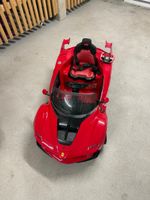 Roter Ferrari Kinder Elektroauto - CHF Neupreis 400.-