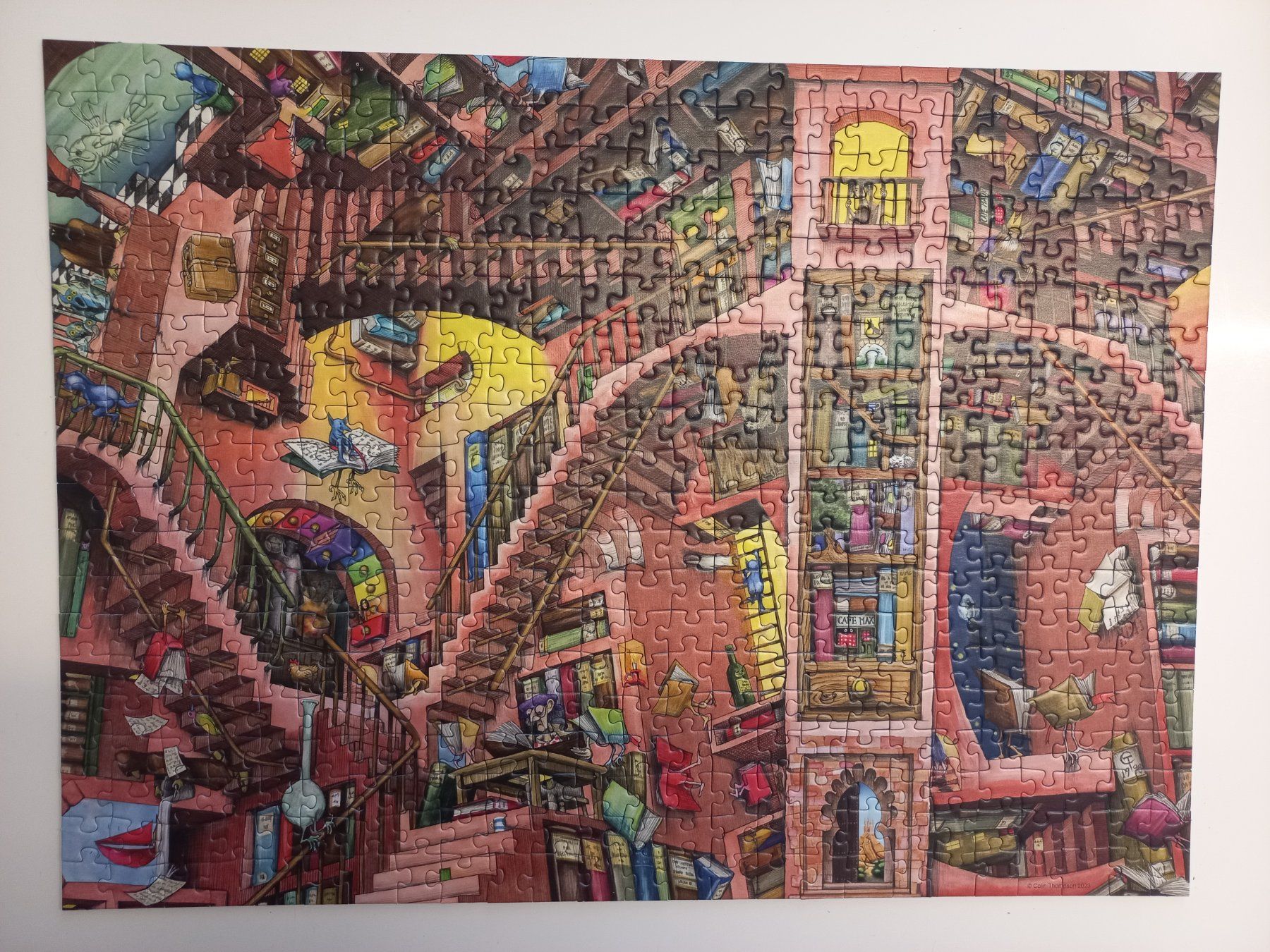 Puzzles: Lässiges Puzzle Set 5x500 Teile – Gebraucht aus Arbon von rispi89 1