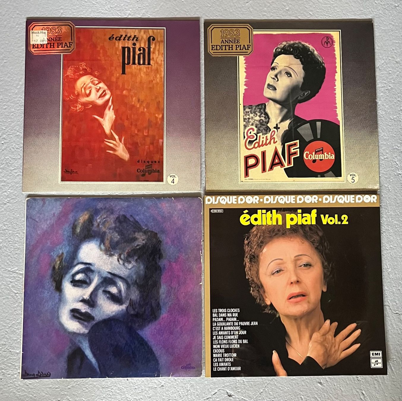 Dischi in vinile: Edith Piaf Vinyl Platten Konvolut – Usato da Wangen b. Olten venduto da Olivalle