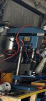 Tischbohrmaschine blau mit Schraubstock gebrauchter Zustand