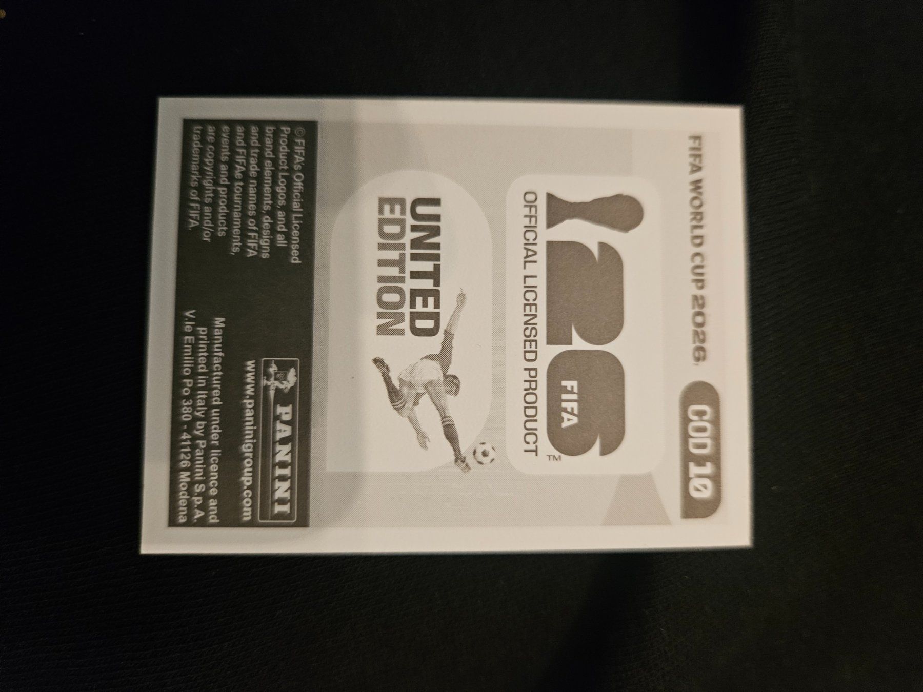 Panini Carte collezionabili: COD10 – Usato da Würenlingen venduto da Dinli 1