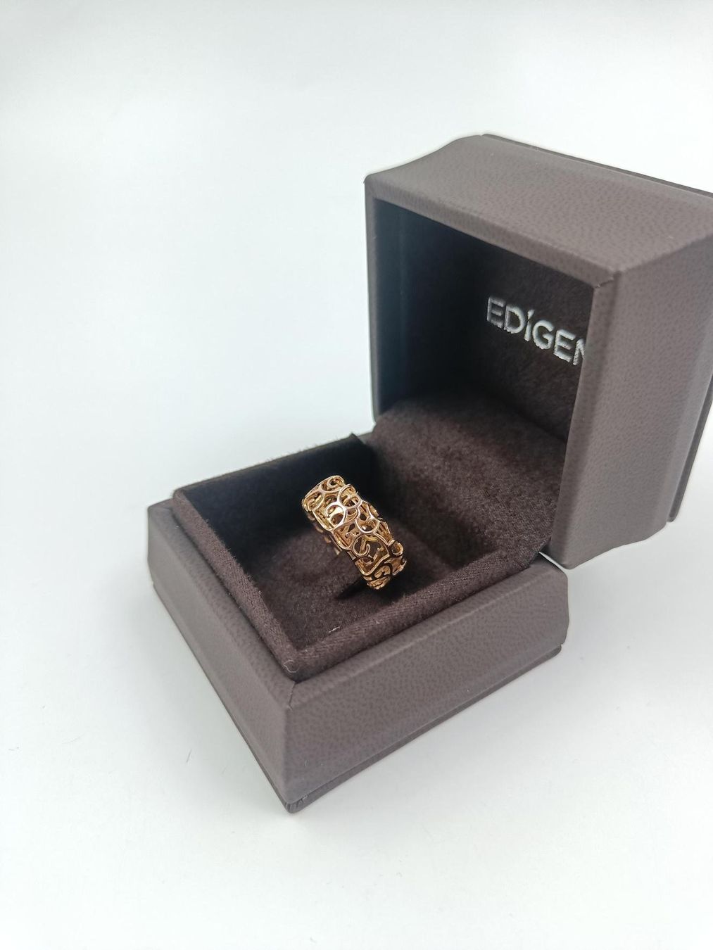Bucherer Ringe: BUCHERER VERSPIELTER ROTGOLDRING – Gebraucht aus Luzern von EdiGem 3