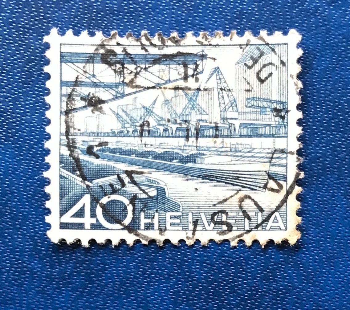 Tutti i francobolli: Nr.305 Technik und Landschaft GESTEMPELT    – Usato da Aarau venduto da Billa007