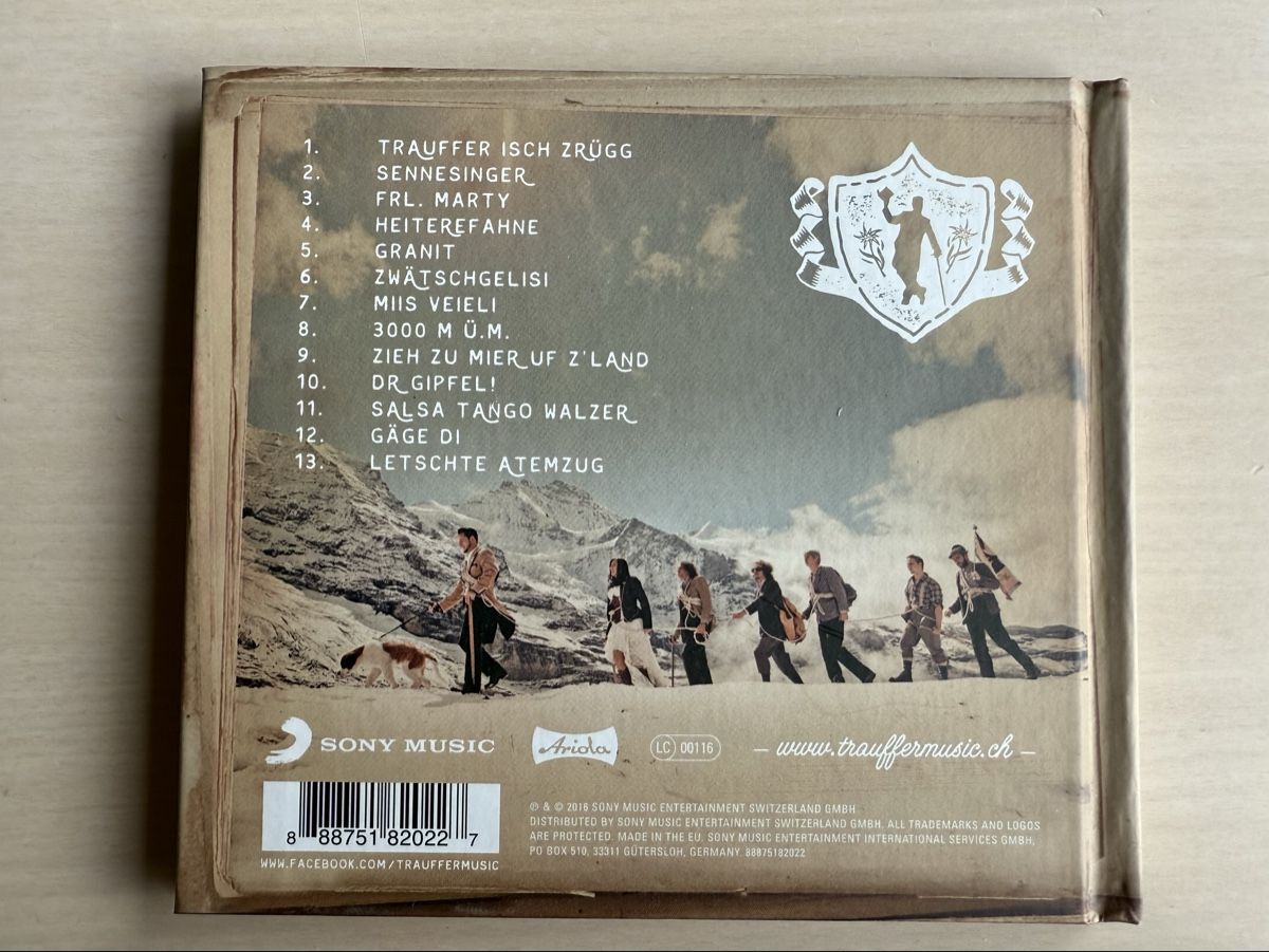 CD: Alpentainer Trauffer "Heiterefahne" CD – Usato da Oberried Brienz venduto da Chyara 1