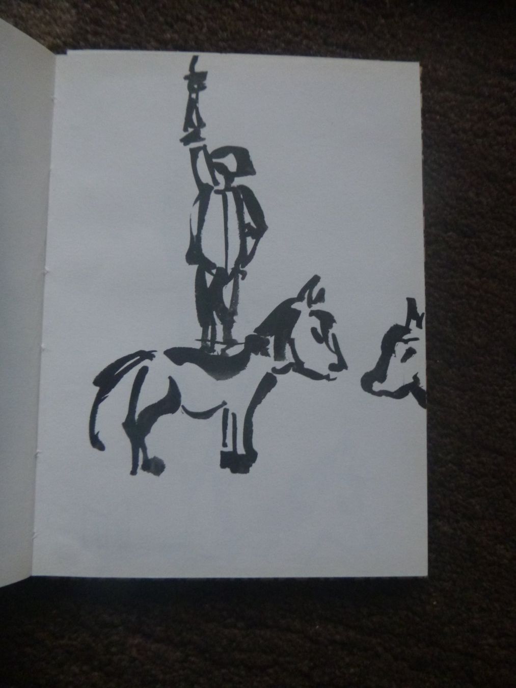 Foto & Immagini: Don Quijote - Tuschezeichnungen – Usato da Diessenhofen venduto da farbschatten 3