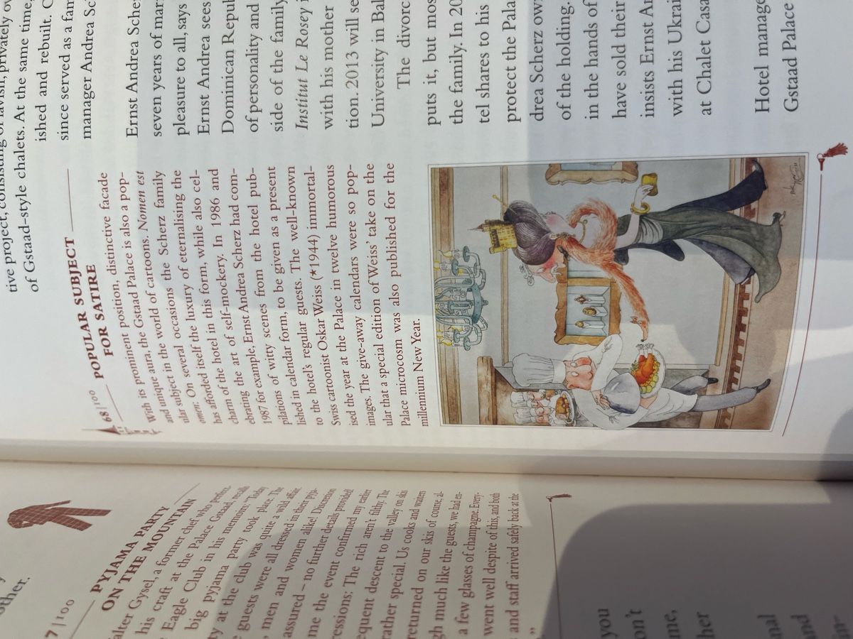 Libri: 100 Years Gstaad Palace Buch Orell Füssli – Usato da Schönenwerd venduto da Phipsz 7