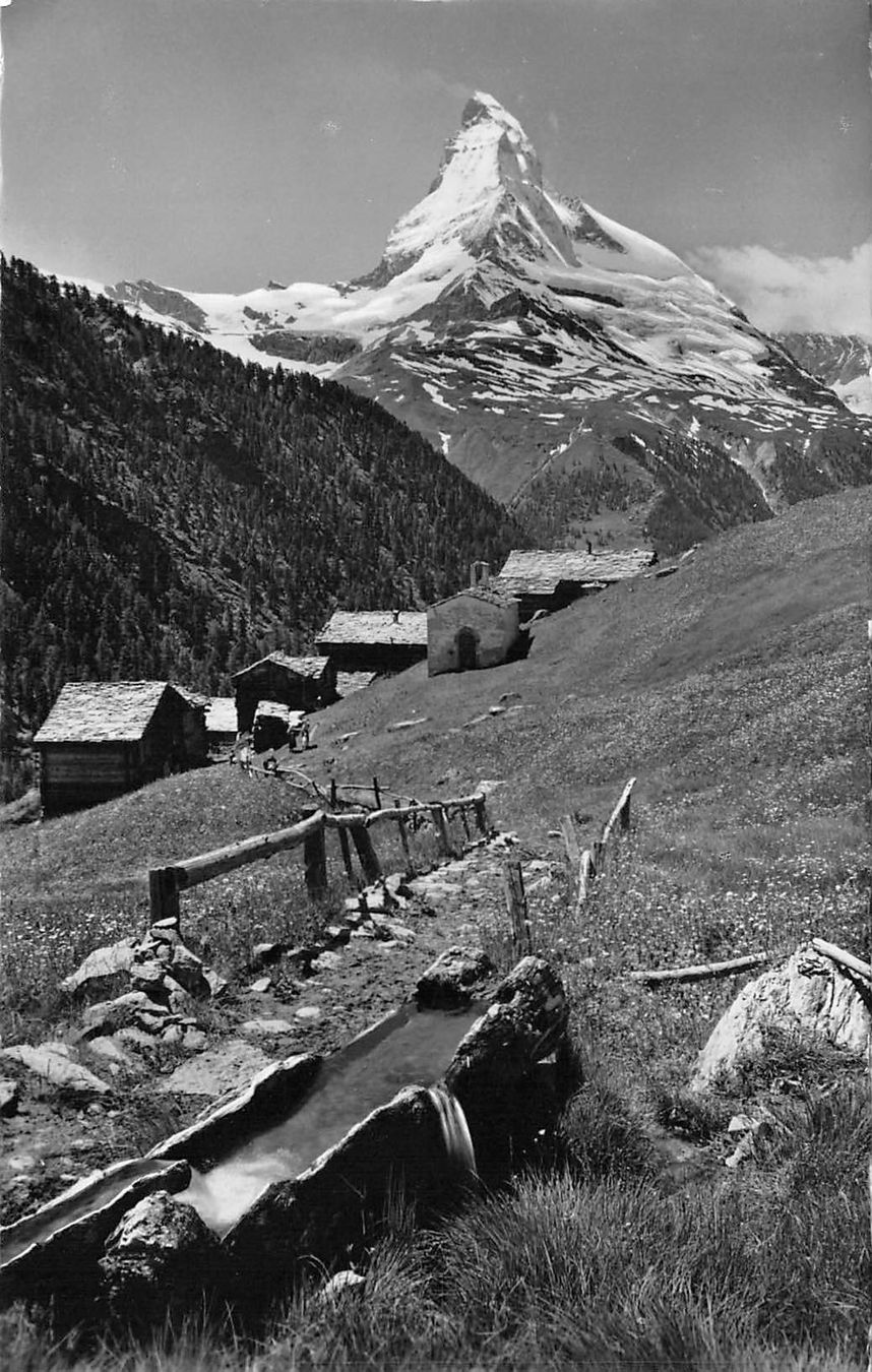 Cartoline postali: 2x Zermatt, Findelen – Usato da Ottikon b.Kemptth. venduto da Neptun1974