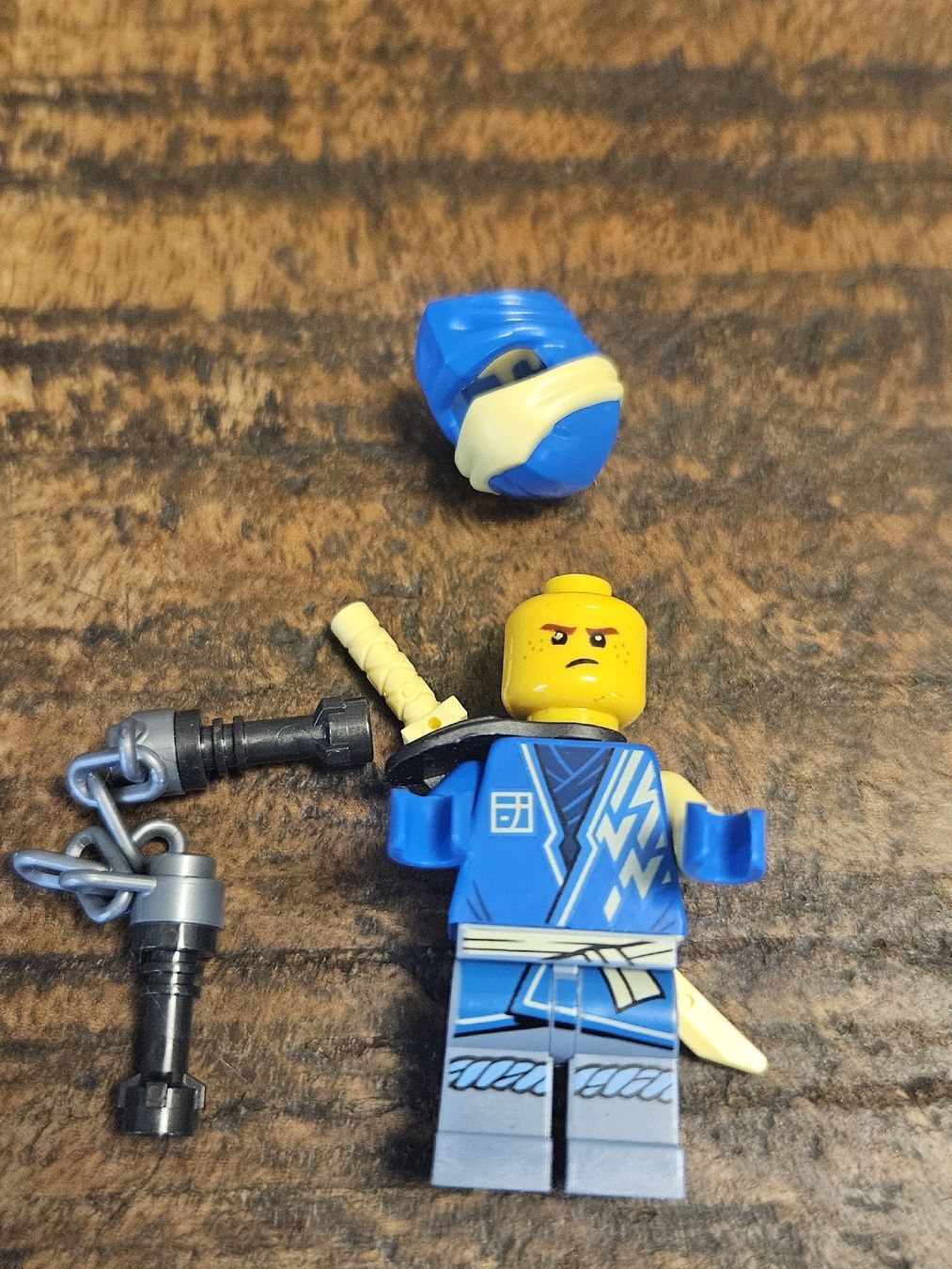 Lego Kit di costruzioni: lego figurine ninjago njo0786 Jay - Core – Usato da Confignon venduto da Ecrofigs 1