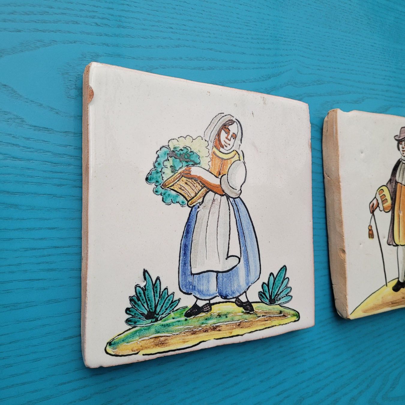 Piatti di portata: Antikes Wandplättli / Platten – Difettoso da SCHÜBELBACH venduto da CoKaHa 3