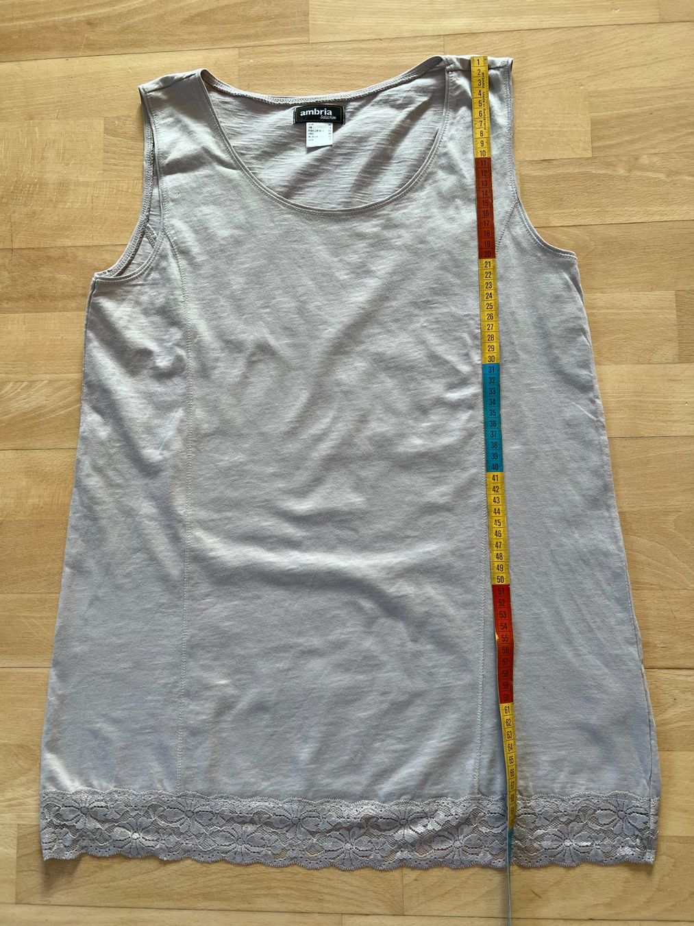 Tops: Ambria Damen Long Top in Gr. 40, Hellgrau – D'occasion à Worb par farben20zauber 4