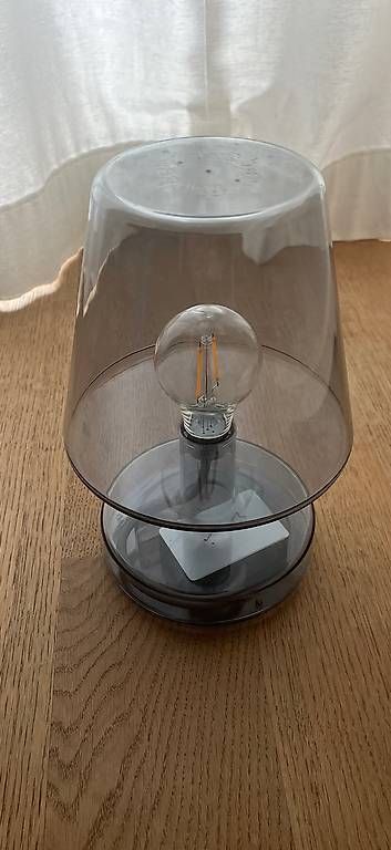 Lampen: Fatboy Lampe in transparentem Grau – Gebraucht aus Stetten SH von sel_sc6g