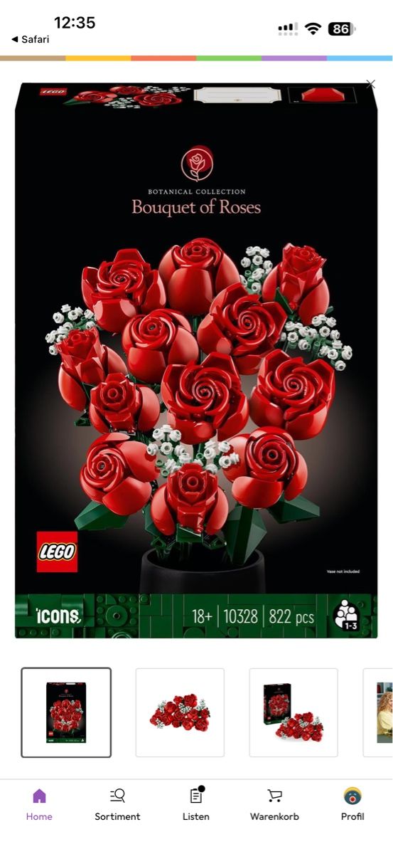 Lego Giocattoli: Lego Rosen Strauss – Usato da Zürich venduto da gal_z6n9