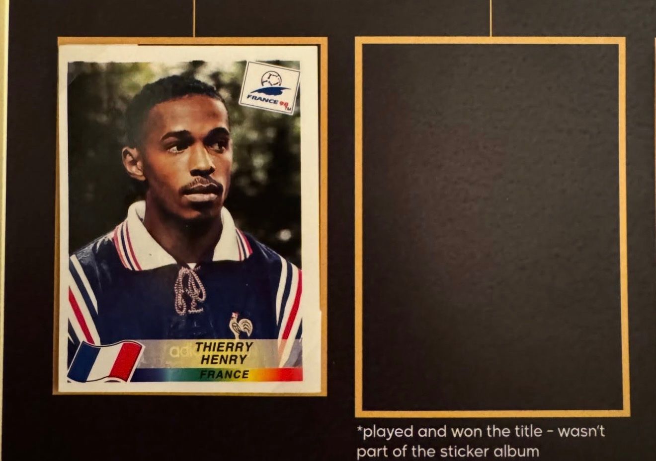 Panini Cartes à collectionner: Panini-Plakat Thierry Henry – Neuf (Voir description) à Stettlen par DieTaube2.0 1