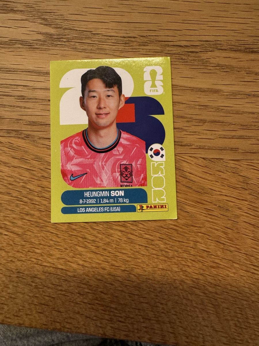 Panini Carte collezionabili: Panini Heungmin Son KOR 18 – Nuovo (secondo la descrizione) da Aesch ZH venduto da Wegelin