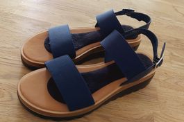 Neue Sommer Sandalen, Dunkelblau, Gr. 41 