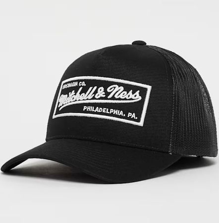 Mitchell & Ness Mütze Cap Basecap Truckercap Schwaz NEU %%