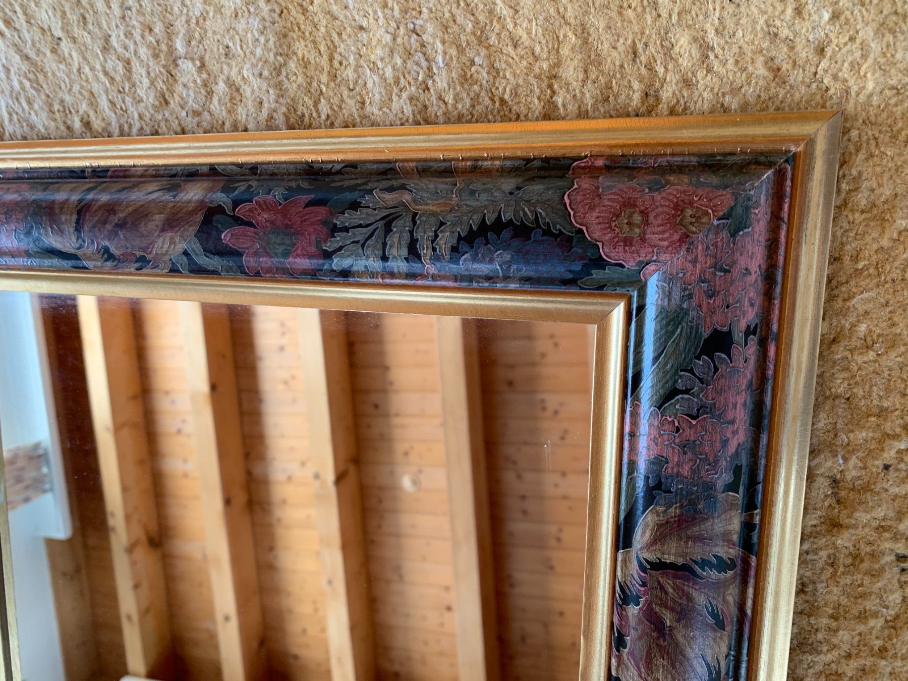 Spiegel: Spiegel Blumen-/Goldrahmen – Gebraucht aus Dintikon von Miro003 2