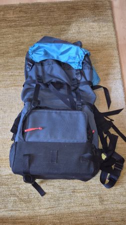 Cullmann blau  Rucksack schwarz gebrauchter Zustand