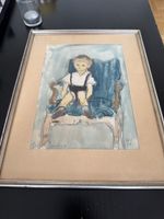 Walter Sautter – Original-Aquarell (Pips August)1934 