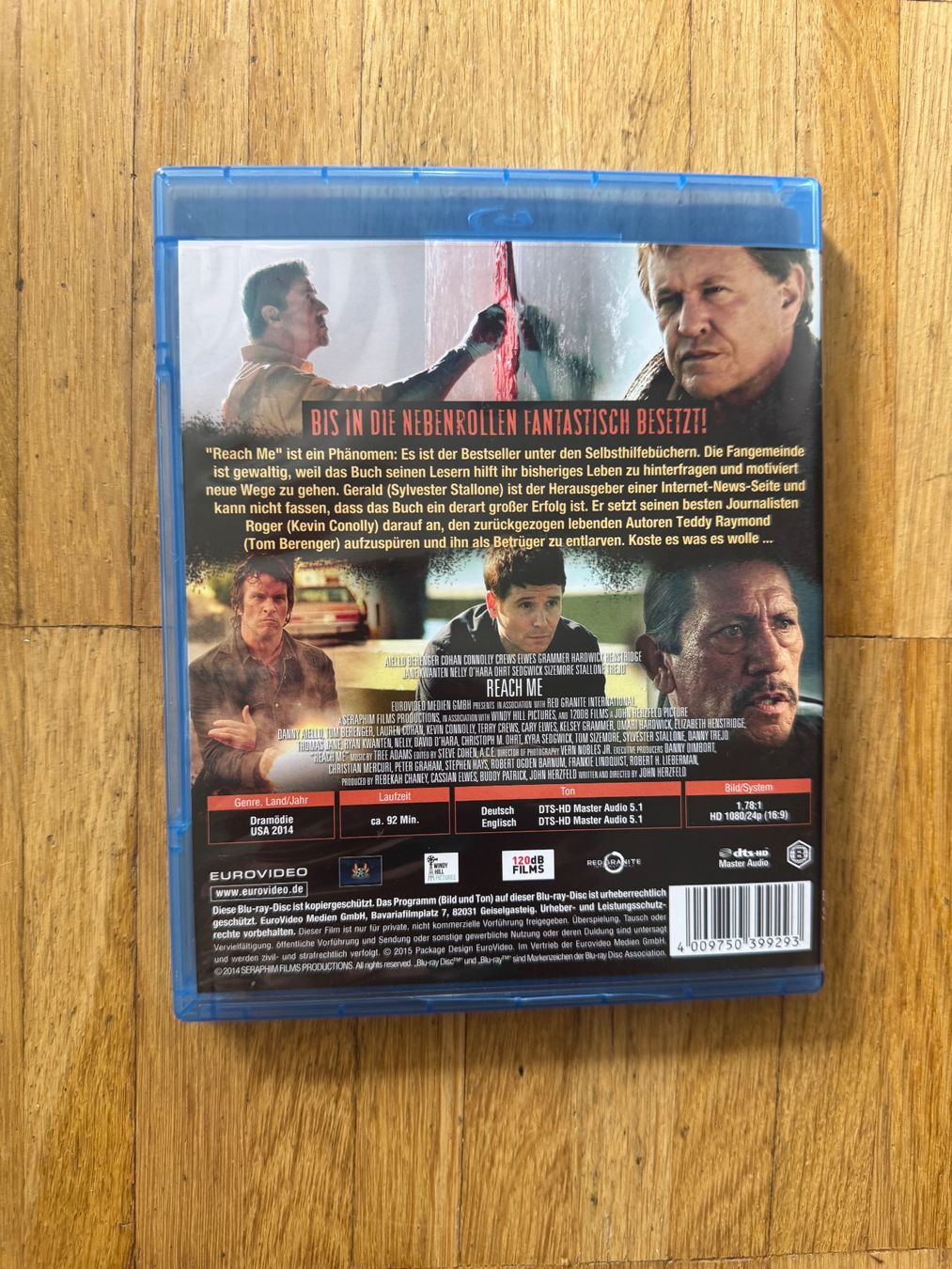 Tous les DVDs: REACH ME  (BLU-RAY) MIT SYLVESTER STALLONE – D'occasion à Basel par san_2qlq 1