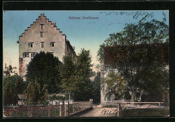 Cartoline postali: AK Greifensee, Schlossansicht – Usato da Berlin venduto da bartko-reher