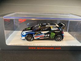 VW Volkswagen Polo RX Spark 1/43 Solberg