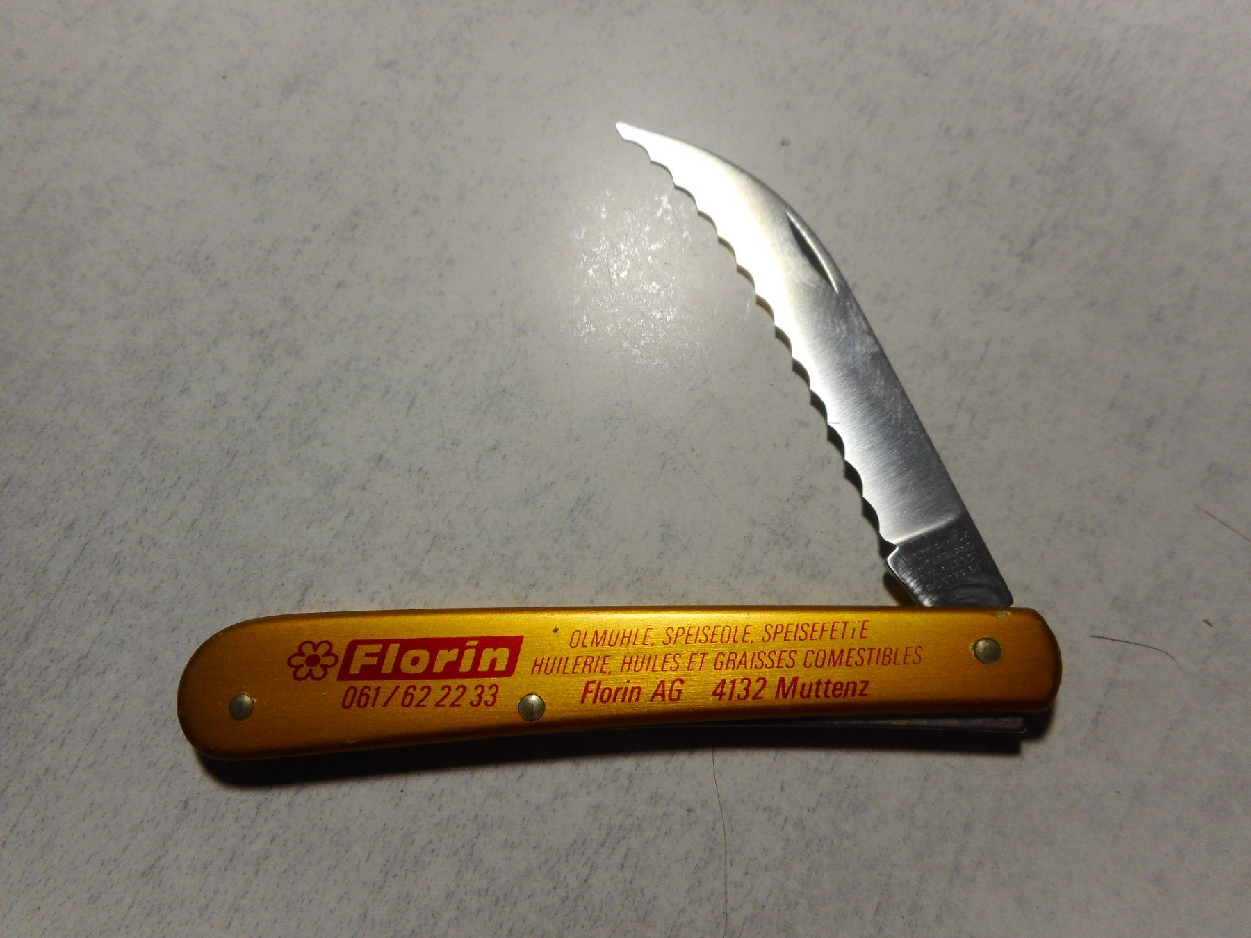 Victorinox Coltelli tascabile: Victorinox Bäckermesser - Florin – Usato da Rotkreuz venduto da Hubbil